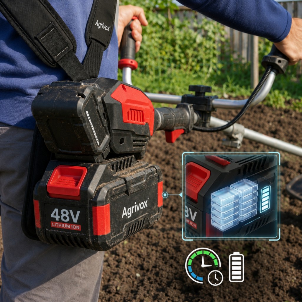 Agrivox due batterie al litio da 48V