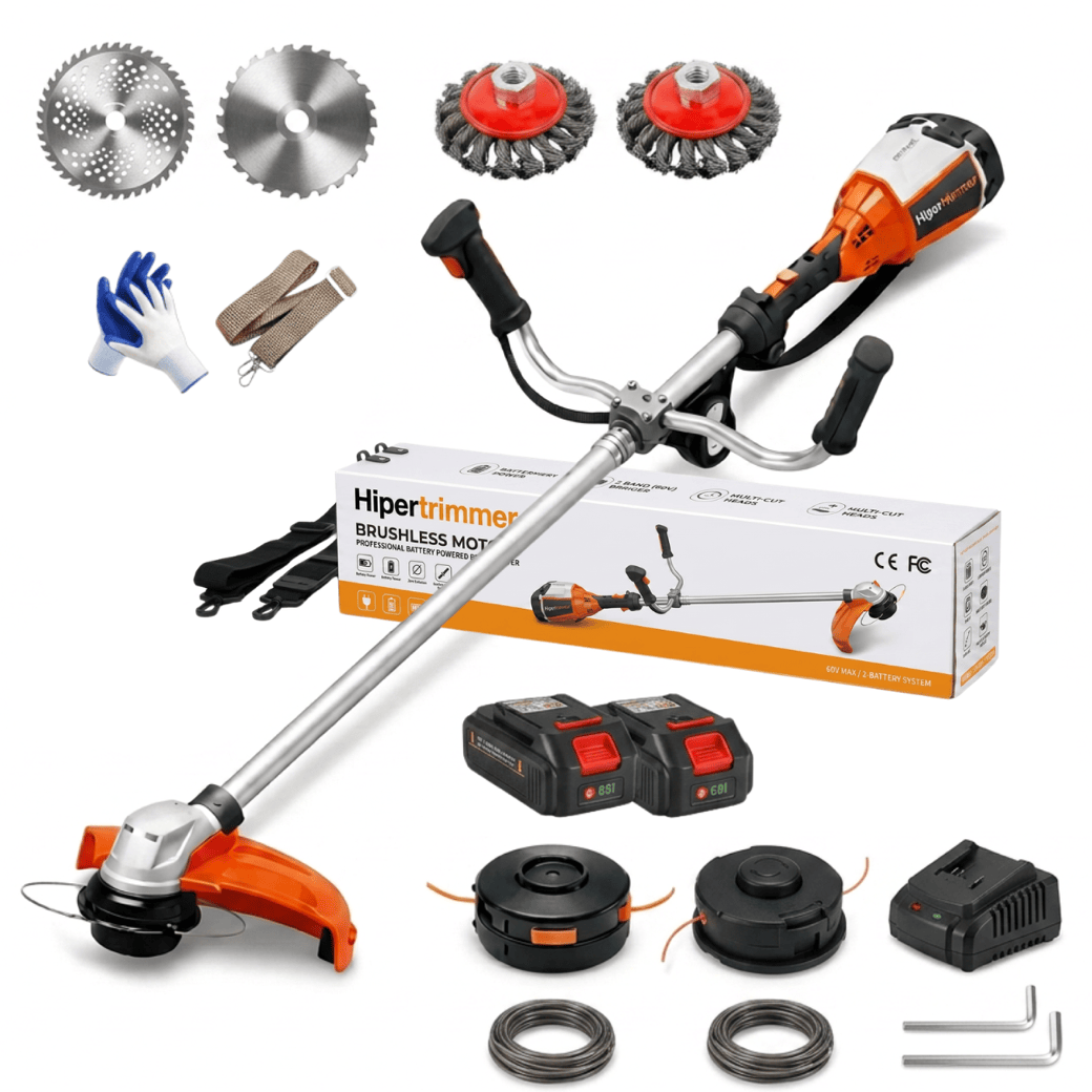 HyperTrimmer™ 3000 battery grass trimmer kit