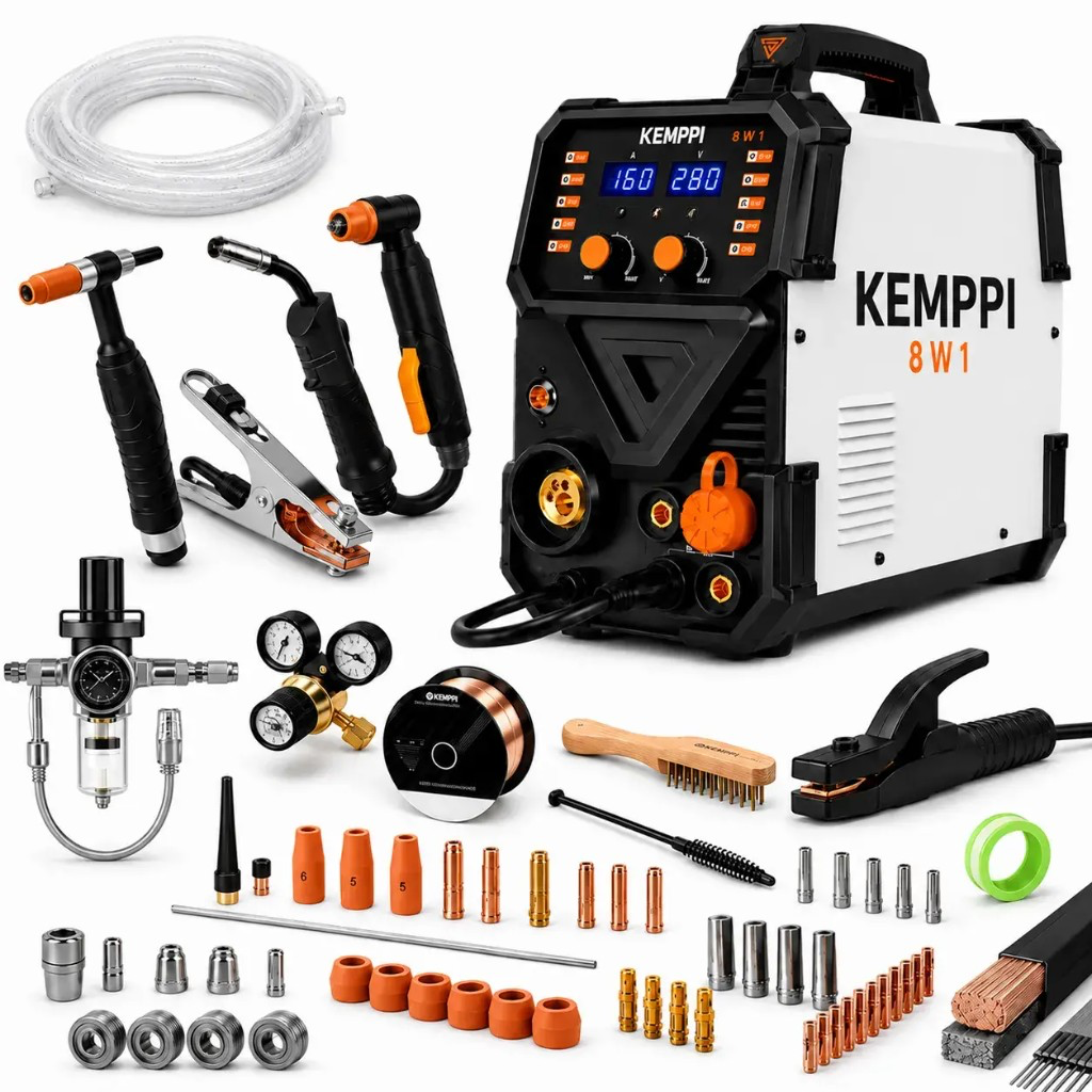 Kemppi™ portable 8-in-1 MIG TIG stick welder