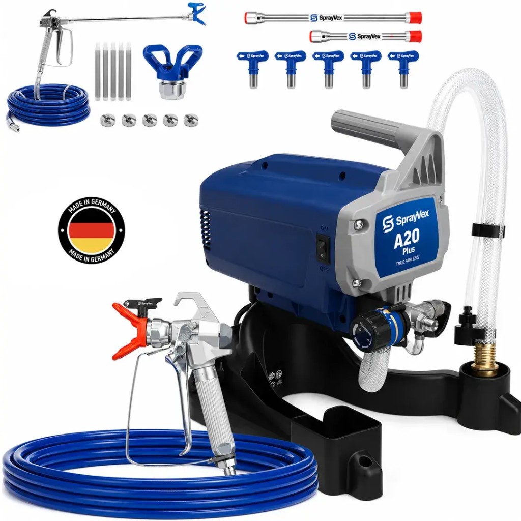 SprayVex™ cordless 2200 W brushless paint sprayer